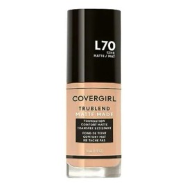 Covergirl Trublend Matte Made Liquid Foundation, L70 Natural