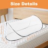 CLIUNT Pop Up Mosquito Net, 200 x 80 x 56