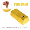 Toy blocking money box, ingot money box with key lock