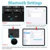 35 Keys Numeric Keypad Stable Connection Driver Free Bluetooth Connection