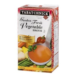 Tabatchnick Garden Fresh Vegetable Broth, 32 Ounce - 12 per case.