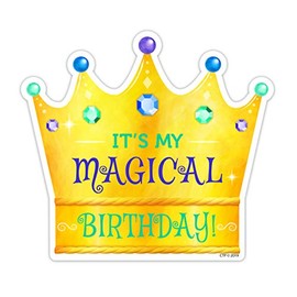 Creative Teaching Press Mystical Magical It's My Magical Birthday Badge Sticker, CTP 8643