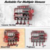 ODSNANIE Power Tool Organizer Wall Mount, 4 Layers Tool Storage