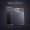 Callsun 50 Watt Solar Panel 12V, N-Type 16BB 50W Solar