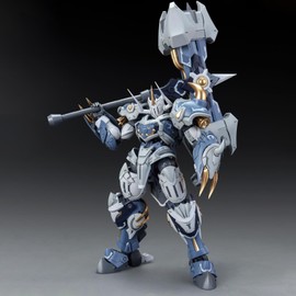 Pipigirl 1:144 Plastic Action Figures Kits, Furious Hammer Galahad, 7 in Mecha Model, Easy to Assemble