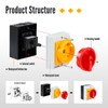 SWAWIS 16A Main Switch Circuit Breaker 3-Pin Load Disconnector IP65