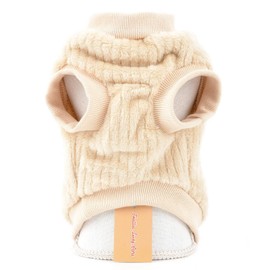 SMALLLEE_LUCKY_STORE Pet Fleece Sweater for Small Dogs Cats Puppy Yorkie Chihuahua Warm Winter Clothes