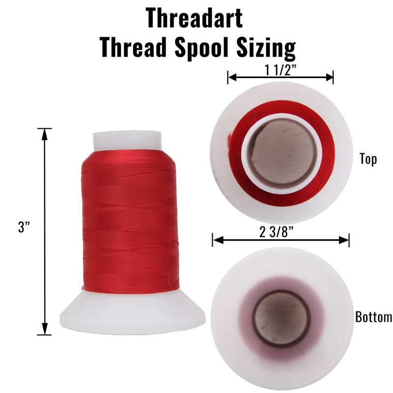 Threadart Wooly Nylon Thread - 1000m Spools - Color 9186-50