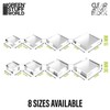 Greenstuff World GSWD-5853 Acrylic Display Stand, 2.4 x 2.4 x