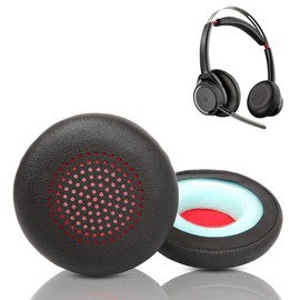HAIZEEN Earpads Compatible with Plantronics Voyager Focus UC B825 Headset Ear pads Replacement Cushion (Protein Leather/Memory Foam)