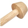 Ibili Törtchen-Stößel Moka 21 cm aus Holz, braun, 21 x