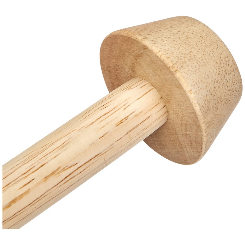 Ibili Törtchen-Stößel Moka 21 cm aus Holz, braun, 21 x