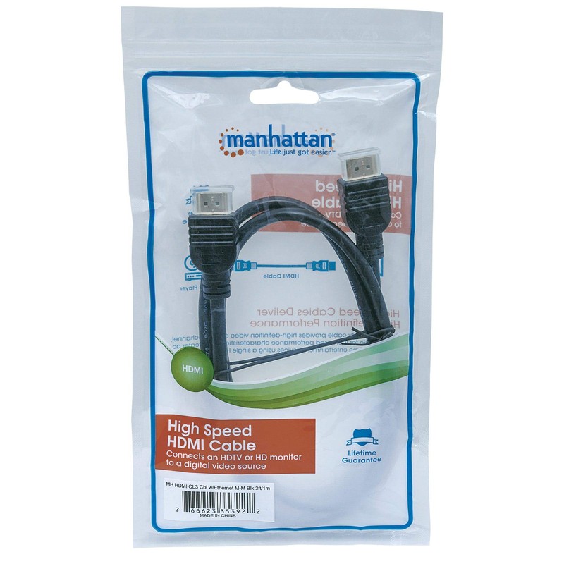 Manhattan 353922 Intellinet High Speed HDMI Cable with Ethernet Channel