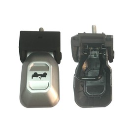 Lantsun Hood Latches Catch,ABS Hood Lock Locking Hood Catch Assembly Fit for J E E P Wrangler JL 2018+