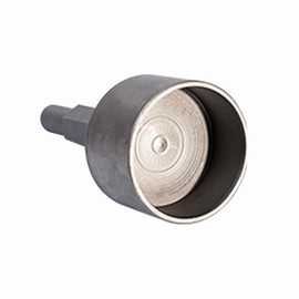 SDS Max Shank T-Post Driver, Metal Stake Driver, Ground Rod Driver Adapter Bits for SDS Max Rotary Hammer Drill Tool for T Posts, Fence Posts, 2 Inch Diameter Head