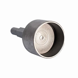 SDS Max Shank T-Post Driver, Metal Stake Driver, Ground Rod Driver Adapter Bits for SDS Max Rotary Hammer Drill Tool for T Posts, Fence Posts, 2 Inch Diameter Head