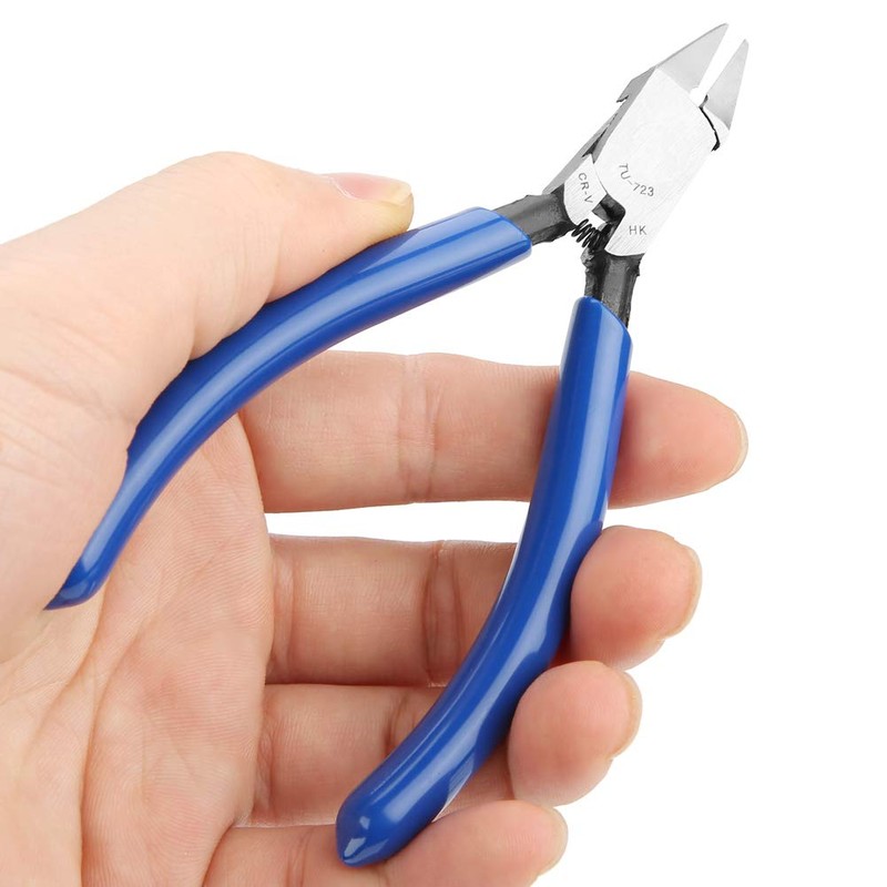 Wire Cutter Electric Wire Clipper, 4 Inches Cable Wire Flush