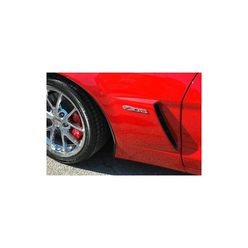 2x Z06 505 HP Emblem badge 3D Nameplate Fender Replacement