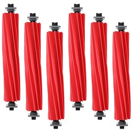 FLYBINGO - Paquete de 6 cepillos de goma de repuesto para Roborock S7 Series, QV 35A/35S, Q7 Series, Q Revo Series, Qrevo S/MaxV/Pro/Plus