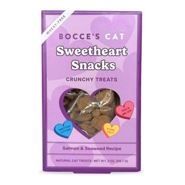 Bocce's Bakery Sweetheart Snacks Crunchy Cat Treats, 2 oz