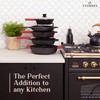 Pan Organizer - Silicone-Coated Non-Slip 12" Heavy Duty Skillet Rack