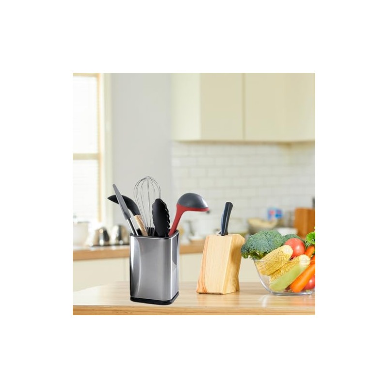 Kitchen Utensil Holder, Stainless Steel Utensil Organiser, Kitchen Utensils, Cooking