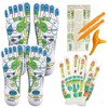 Reflexology Set - Premium Acupressure Gloves, Two Pairs of Socks,
