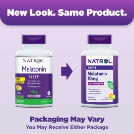 Natrol Melatonina 10mg Tabletas Sueño Descanso Citricos