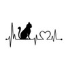 [JASDESIGN] Cat Sticker Cat Sticker Cat Car Sticker Decal Sideways