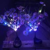 AMZSTAR Solar Garden Stake Lights,28 LED Daisy Flower Decorative Lights