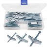 binifiMux 26 Pieces Toggle Bolt and Wing Nut Assortment Kit