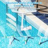Pool Fountain, Adjustable Dual Spray Waterfall Sprinkler for Above and