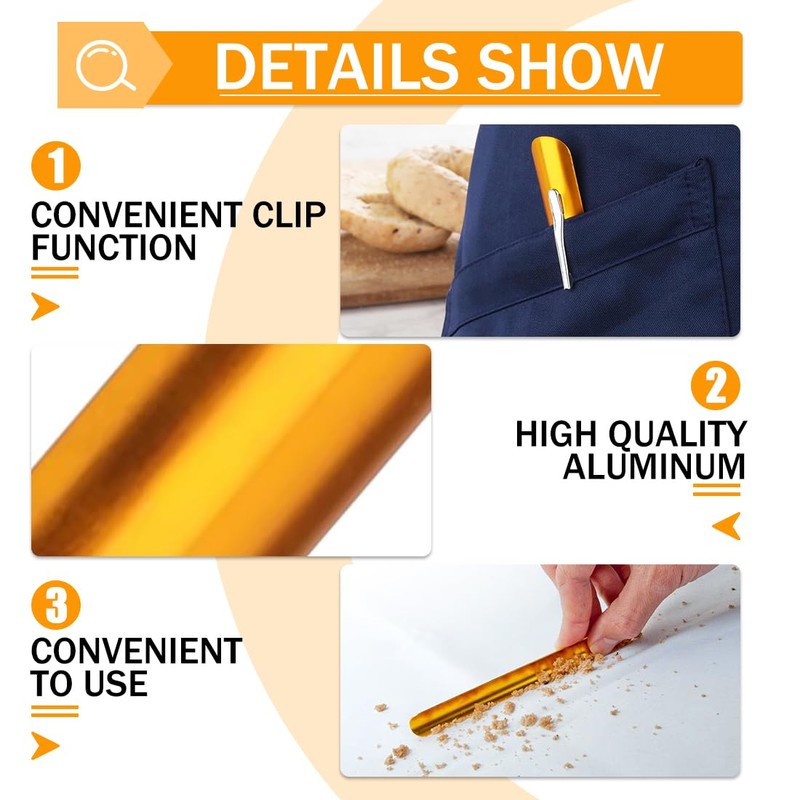 MIRKUZI 2-Piece Compact Table Crumb Remover, Table Broom, Crumb Brush,