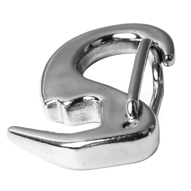 2 Pcs Stainless Steel Spring Hook 65mm Rust Prevention Spring