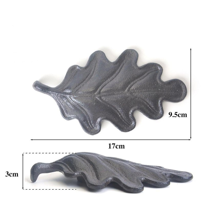 Qianly 2X Door Stoppers Doorstops for Bottom of Door Cast