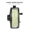SF Large Arbor Fly Fishing Reel with Aluminum Alloy Body