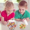 ZSDRTYU Candy Dispenser, 3 Pack 46 Oz Plastic Candy Jars