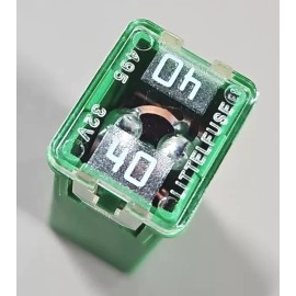 Littelfuse  New 0495040 Littelfuse 495 Square Car Fuse 40A 32V JCASE Cartridge Fuse
