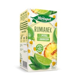 HERBAPOL Natural Tea Chamomile with Lime and Pineapple (20 * 1,5G) 30G