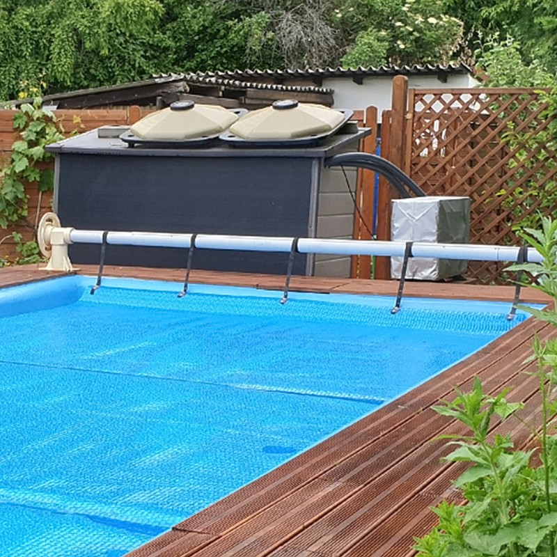 8 Sets Swimming Pool Roller Strap Solar Cover Reel Attachment