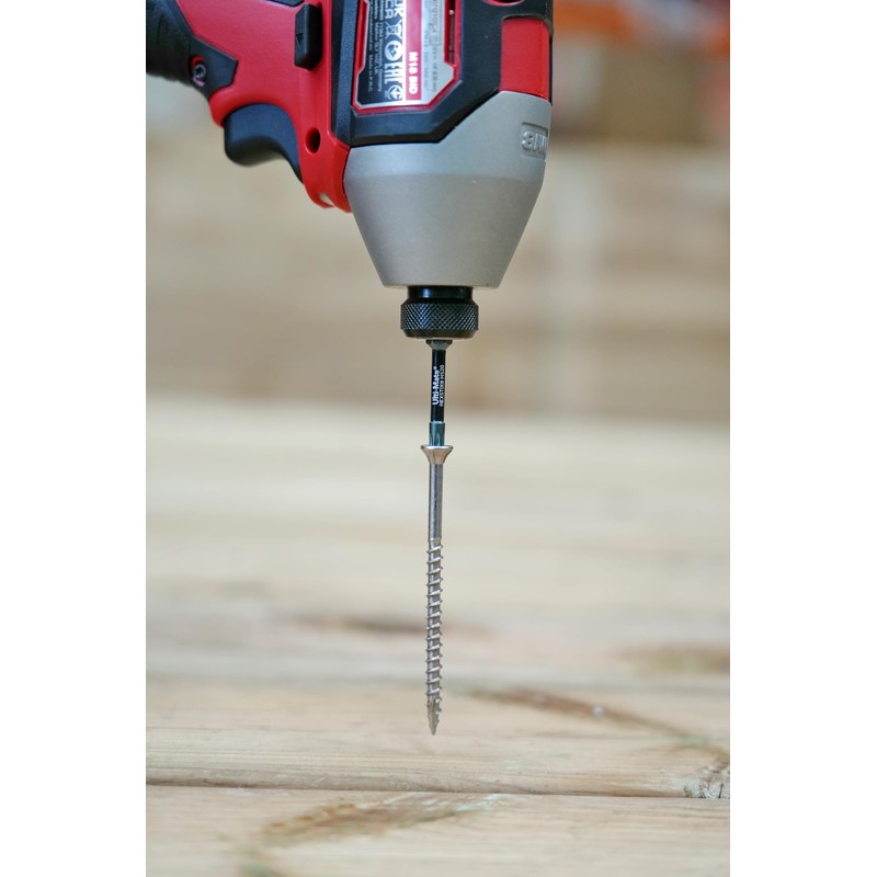 Ulti-Mate Stainless Steel Woodscrews - 5.0 x 90mm - Box