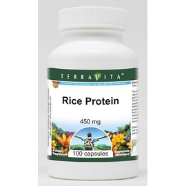 Rice Protein - 450 mg (100 Capsules, ZIN: 521320) - 3 Pack