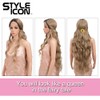 Style Icon 36" Lace Front Wigs Super Long Middle Part