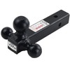 TOPTOW Trailer Hitch Tri-Ball Hitch Ball Mount with 1-7/8", 2"