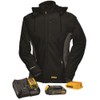 DEWALT DCHJ066C1-XL 20V/12V MAX Women's Heated Jacket Kit, Black, X-Large