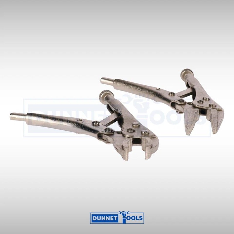 Dunnet Tools Mole Grips 2pc Mini Locking Pliers Set |
