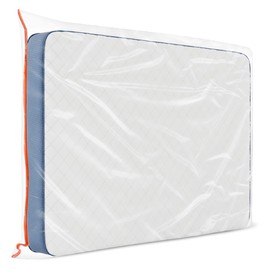 Plastic Mattress Cover 120 x 200 cm (Thickness 30 cm) - Storage Bag for Mattresses - Protection for Your Mattress for Storage - Mattress Storage Bag with Practical Zip