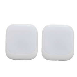 2pcs LED Sensing Night Light 2700K Soft White Plug in Night Light with Dusk to Dawn Sensor for Stairs Kitchens Bathrooms US Plug 100‑120V