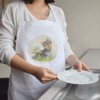 Azeeda 'Cute Yorkshire Terrier Puppy with Flowers' Unisex Cooking Apron