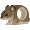 Wildlife Garden WG4567 Napkin Ring Mouse - Hand Carved Wooden